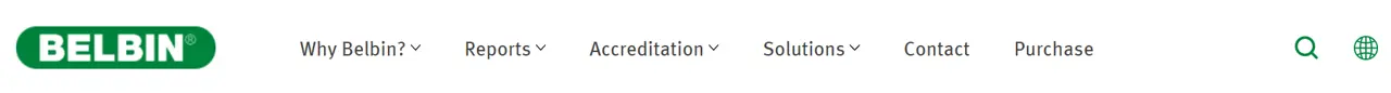 Belbin's new navigation bar